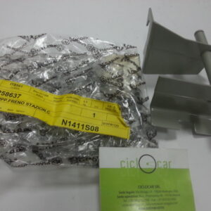SUPPORTO LEVA FRENO A MANO ORIGIN. PIAGGIO APE 50 BIFARO-MIX-2009-2013 - - immagine 1