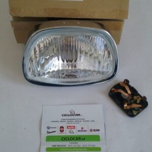 FANALE FARO PROIETTORE E CORNICE FARO ANTERIORE VESPA 125 GT-GTR-150GL-150 SPRIN - immagine 1