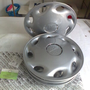 SET 4 PZ COPRIRUOTA COPERCHIO RUOTA DEL CERCHIO PIAGGIO PORTER "12 POLLICI" - immagine 1
