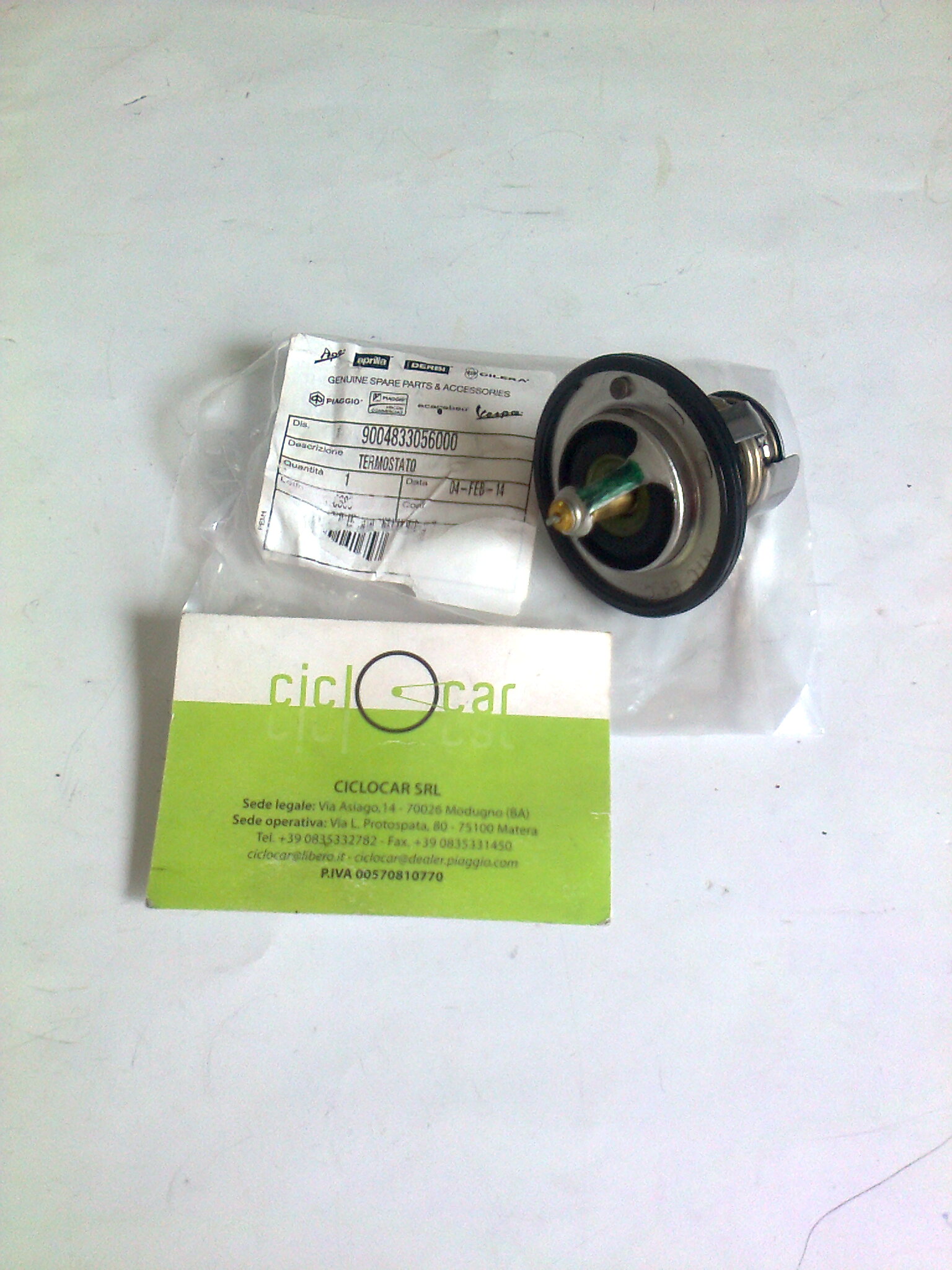 Adesivo Scudetto Piaggio Porter - Maschera Frontale Originale Per Porter 1200, 1300, 1400 Diesel - Foto 4