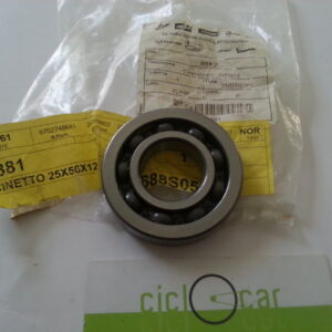 CUSCINETTO ALBERO MOTORE 25X56X12 PIAGGIO ZIP50 4T-VESPA 504T-APRILIA - immagine 1