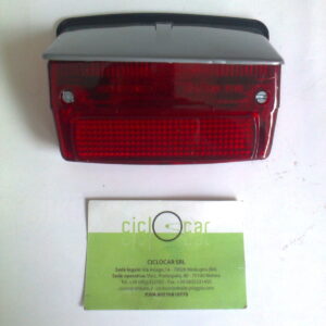 FANALE STOP POSTERIORE COMPLETO VESPA 50 SPECIAL TETTO GRIGIO ORIGINALE BOSATTA ART. FP216/T-GR - immagine 1
