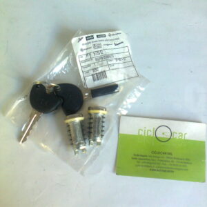 KIT SERIE SERRATURE CILINDRETTI CHIAVE ART.573512 ORIG. PIAGGIO VESPA ET2-LX-4T art. 573512 - immagine 1