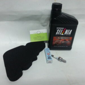 Kit tagliando Piaggio Liberty 50 4T RST-filtro aria + olio + candela - immagine 1