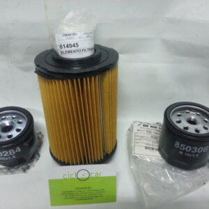 KIT TAGLIANDO ORIGINALE PIAGGIO FILTRO ARIA+ FILTRO OLIO+FILTRO NAFTA APE QUARGO - immagine 1