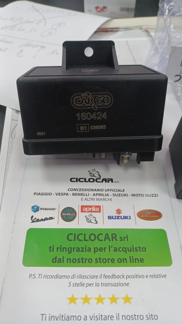 CENTRALINA DI PRERISCALDAMENTO APE 703 DIESEL LIQUIDO SIM.L2193202 - APE CLASSIC 400-601 - APE CALESSINO DIESEL DAL 2007 AL 2012