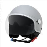CASCO ORIGINALE PIAGGIO "MIRROR" BLUETOOTH - ARGENTO COMETA (H4 - 760/B)