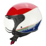 CASCO MARCA "CGM" 167I FLO MADE IN ITALY - TRICOLORE -BEVERLY-MEDLEY-VESPA