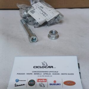 BULLONE SEMIASSE QUARGO VITE PERNO CHIAVE A BRUGOLA m12x90x1,20 + DADO m12x1,25 MOZZETTO GIUNTO - immagine 1