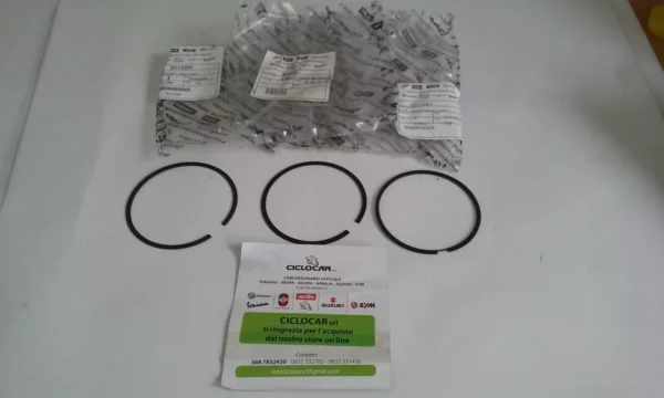 FASCE ELASTICHE PISTONE CILINDRO ART.B015279-80-81 PIAGGIO BEVERLY 350 - X10 350