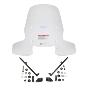 PARABREZZA PIAGGIO BEVERLY 300-400 DAL 2022 KIT COMPLETO DI ATTACCHI ORIGINALE