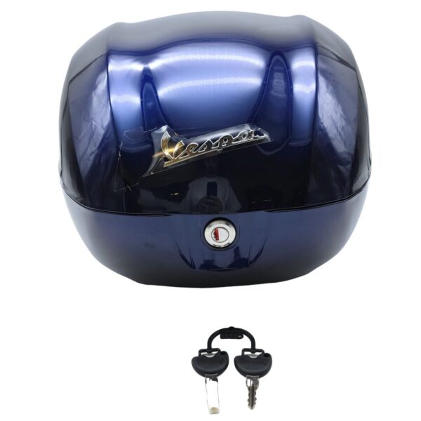 BAULETTO 32 LITRI ORIGINALE VESPA PRIMAVERA COLORE BLU ENERGICO (DK) - CM272949