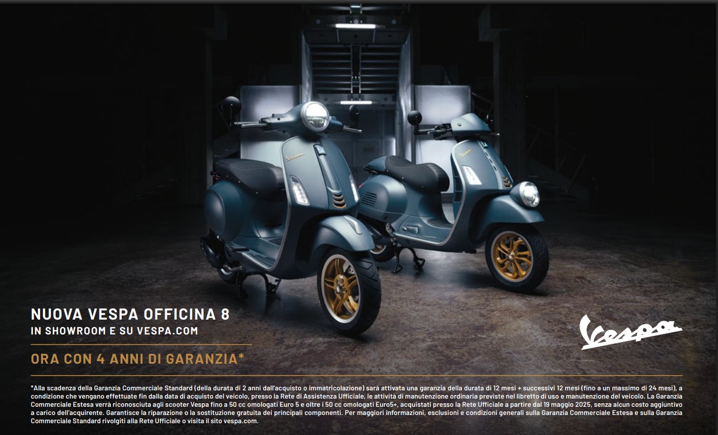 VESPA OFFICINA 8 LUGLIO