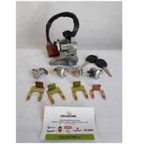 SERIE SERRATURE QUADRO E CILINDRETTI CHIAVI PORTA E ACCENSIONE COMPLETE GIOTTI VICTORIA