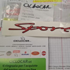 ADESIVO TARGHETTA LOGO SPORT LIGIER JS56 ART. 1410909 TARGHETTA LIGIER SPORT